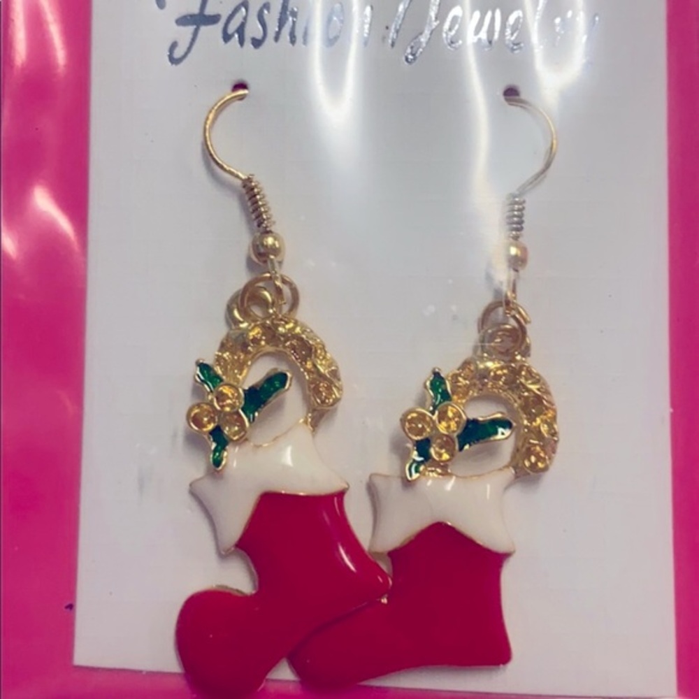 Christmas Stocking Earrings